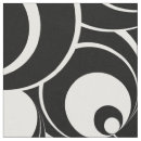 Search for black and white circles fabric Geometric