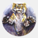 Search for blue tiger stickers Animal