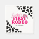Search for rodeo napkins Girl