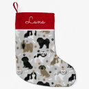 Search for shih tzu christmas stockings Dog