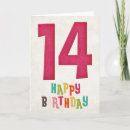 Search for 14th birthday cards Teenager