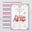Search for fire truck invitations Firefighter party