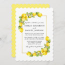 Search for lemon yellow wedding invitations Trendy