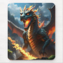 Search for dinosaur fantasy mousepads Dragon