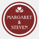 Search for maroon wedding stickers Dark red