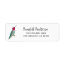 Search for wild birds return address labels Cute