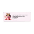 Search for mugs return address labels Cute pet