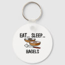 Search for bagel rounded key rings Food