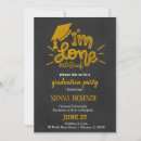 Search for mortarboard invitations Yellow