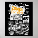 Search for retro zombie posters Halloween
