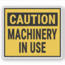 Search for machinery Warning