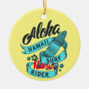 Search for aloha christmas tree decorations Surfboard