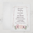 Search for pink glitter wedding invitations Blush