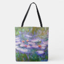 Search for monet water lilies bags nature