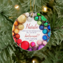 Search for maide christmas tree decorations Flower girl
