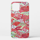 Search for japanese floral iphone cases Red