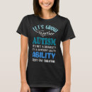 Search for world autism awareness day tshirts Blue