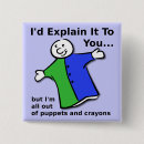 Search for puppet badges Funny