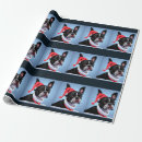 Search for boston terrier christmas wrapping paper Pets
