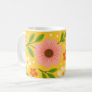 Search for cream flowers mugs Orange
