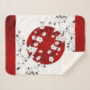 Search for japanese cherry blossom blankets White