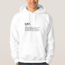 Search for cat hoodies Black and white
