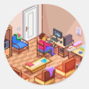 Search for pixel stickers 8 bit