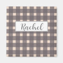 Search for check gingham pattern magnets Rustic