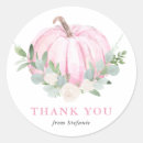 Search for fall thank you stickers Pumpkin