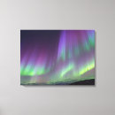 Search for northern lights canvas prints Purple