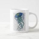 Search for blue jellyfish mugs Marine life