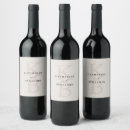 Search for ivory wine labels Minimalist