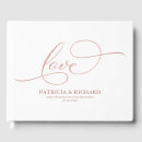 Search for rose gold wedding guest books Rustic