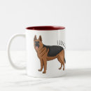 Search for german shepherd cartoon mugs Alsatian