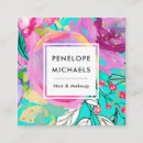 Search for purple and turquoise business cards Chic