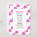 Search for fuchsia baby shower invitations Baby girl