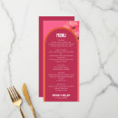 Search for watercolor orange florals wedding menus Pink and orange