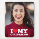 Search for my love mousepads Girlfriend