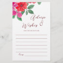 Search for floral wedding advice cards Minimalist