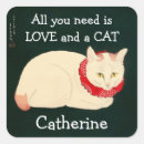 Search for animal quote stickers Cat illustration