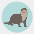 Search for cute otter stickers Illustration