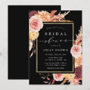 Search for fall leaves bridal shower invitations Watercolor floral