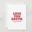 Search for bestie seasonal cards Friend