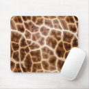 Search for giraffe print mousepads Safari