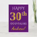 Search for 30th anniversary cards Simple