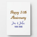Search for wedding anniversary photo display Happy 30th anniversary