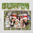Search for snowman photo cards Rustic