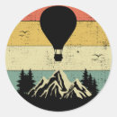 Search for vintage hot air balloon stickers Sky