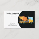 Search for concrete business cards Contractor