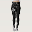 Search for black and white snowflake snowflake leggings Stylish